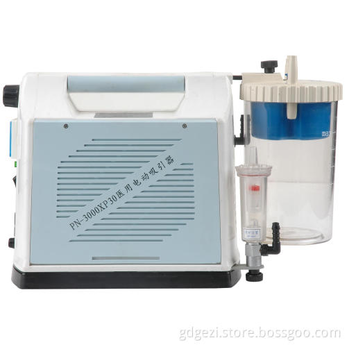 Manual Electric Medical Suction Machine with Plastic and Steel Components